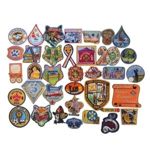 Vintage Boy Scout Patches 36pc Lot